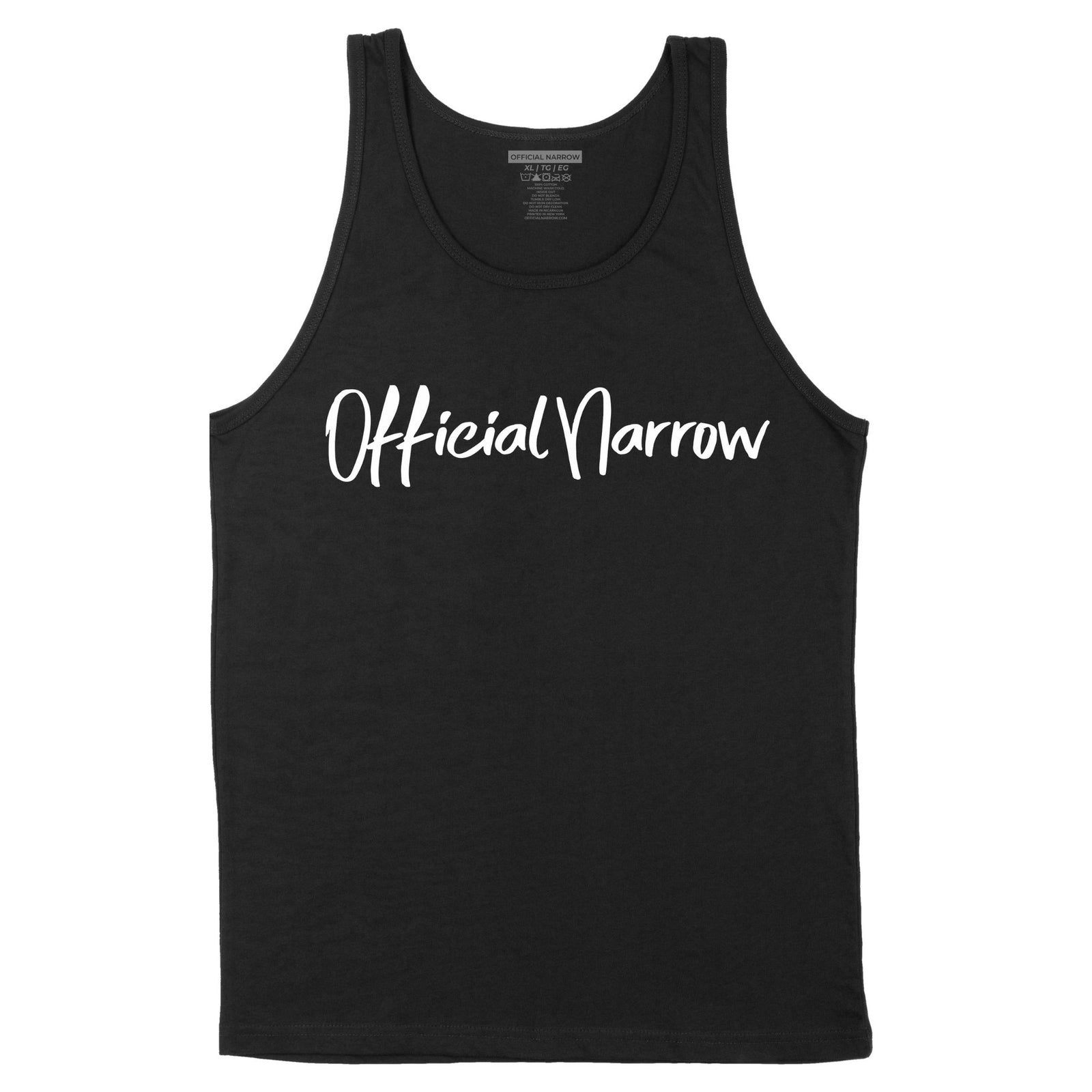 OFCLNRRW "FONT" PREMIUM SOFT TANK TOP Official Narrow