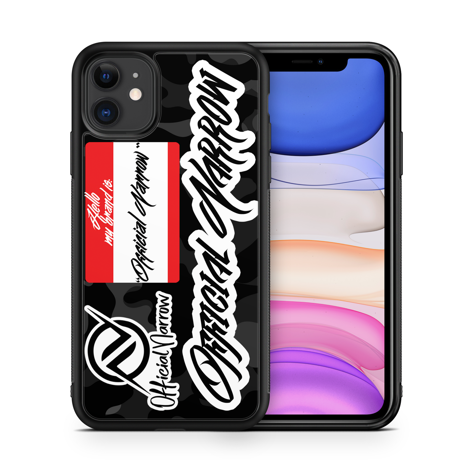 OFCLNRRW "STICKER BOMB 2.0" PREMIUM IPHONE CASE Official Narrow