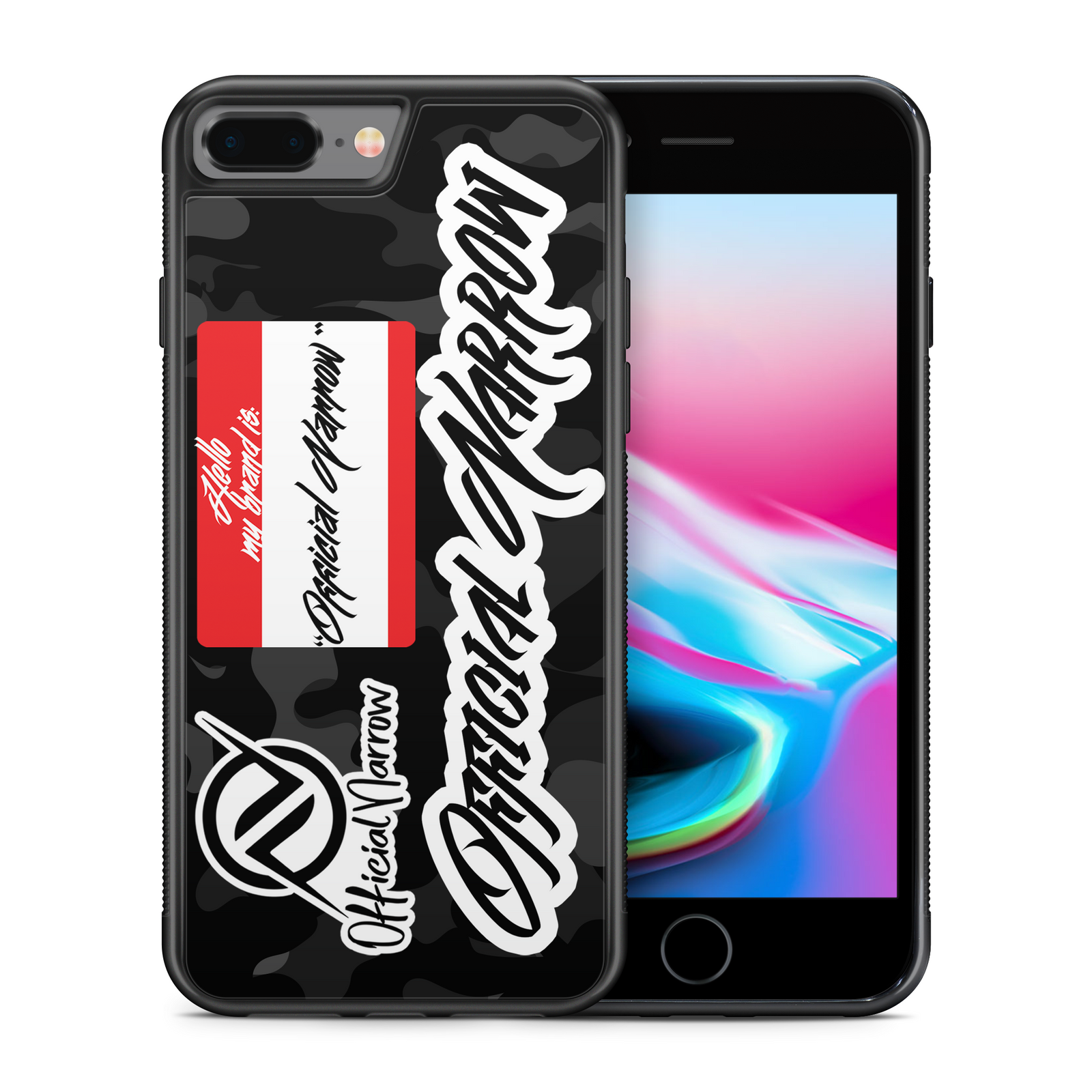 OFCLNRRW "STICKER BOMB 2.0" PREMIUM IPHONE CASE Official Narrow