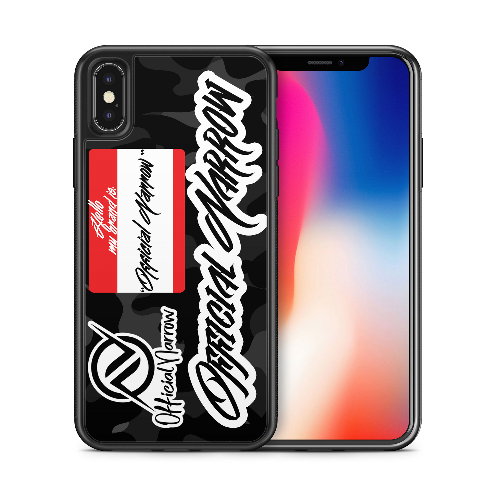 OFCLNRRW "STICKER BOMB 2.0" PREMIUM IPHONE CASE Official Narrow