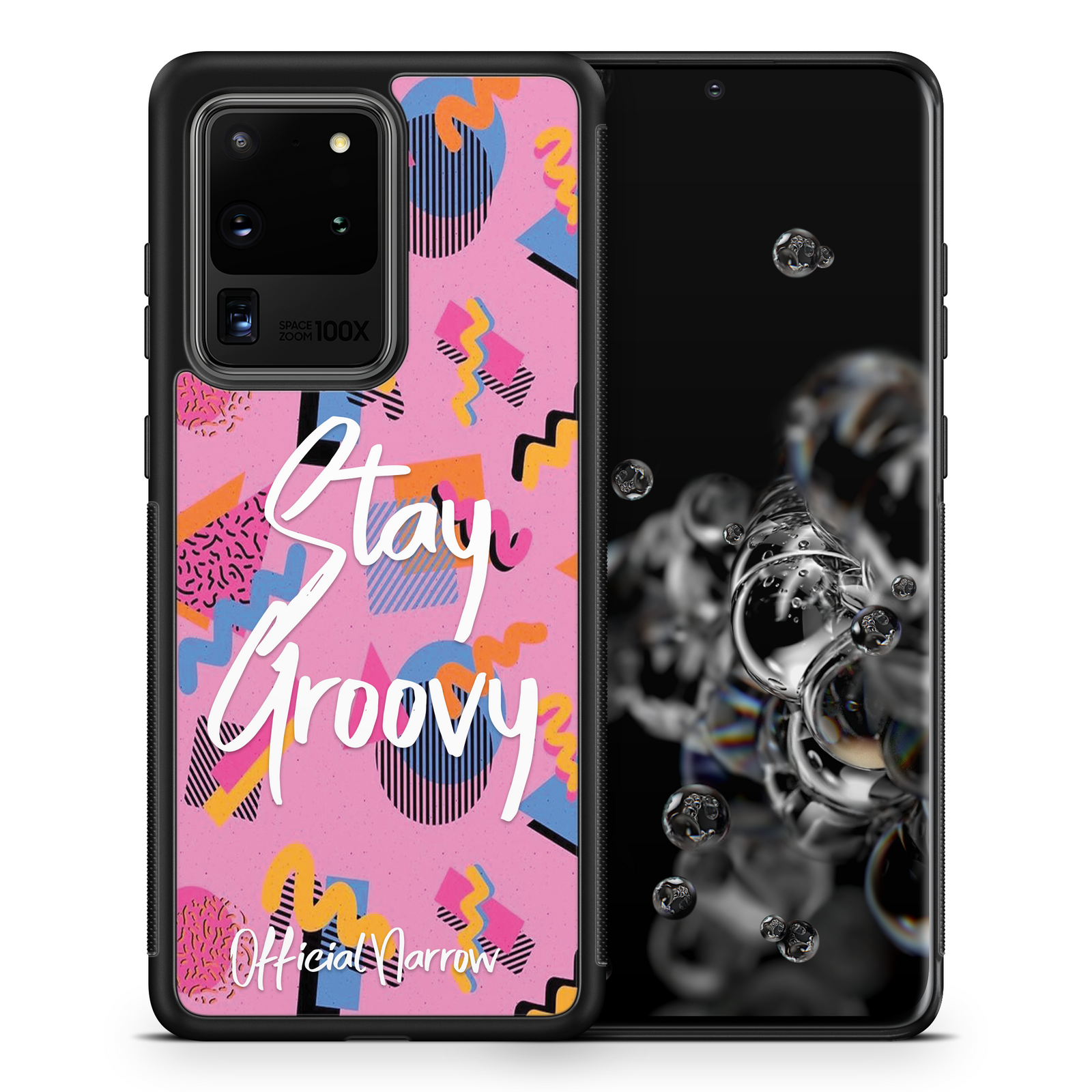 OFCLNRRW "STAY GROOVY" PREMIUM SAMSUNG CASE Official Narrow