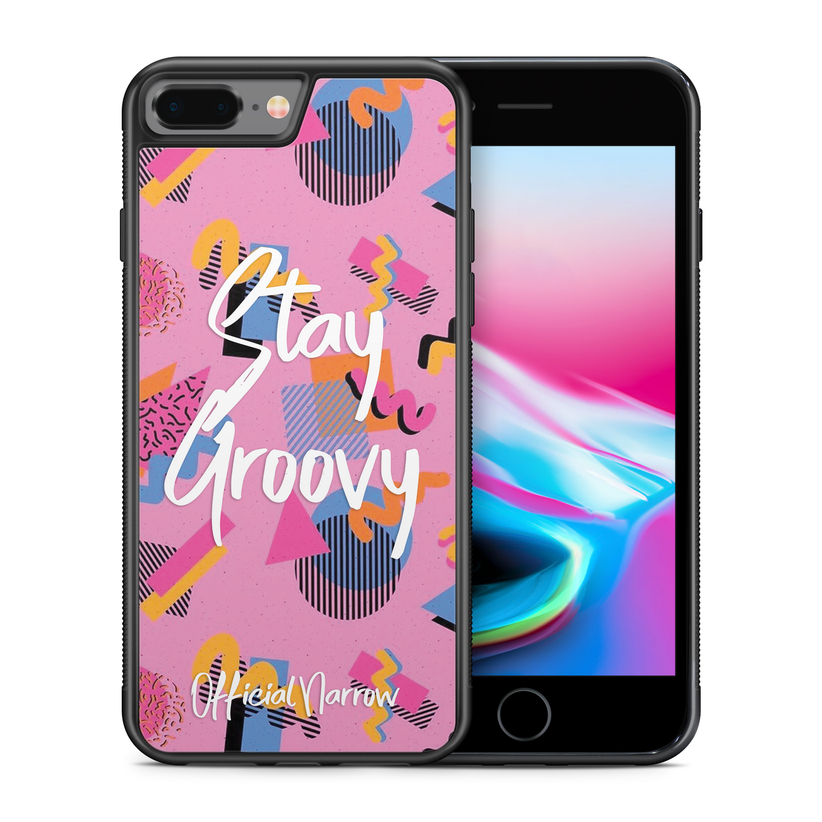 OFCLNRRW "STAY GROOVY" PREMIUM IPHONE CASE Official Narrow