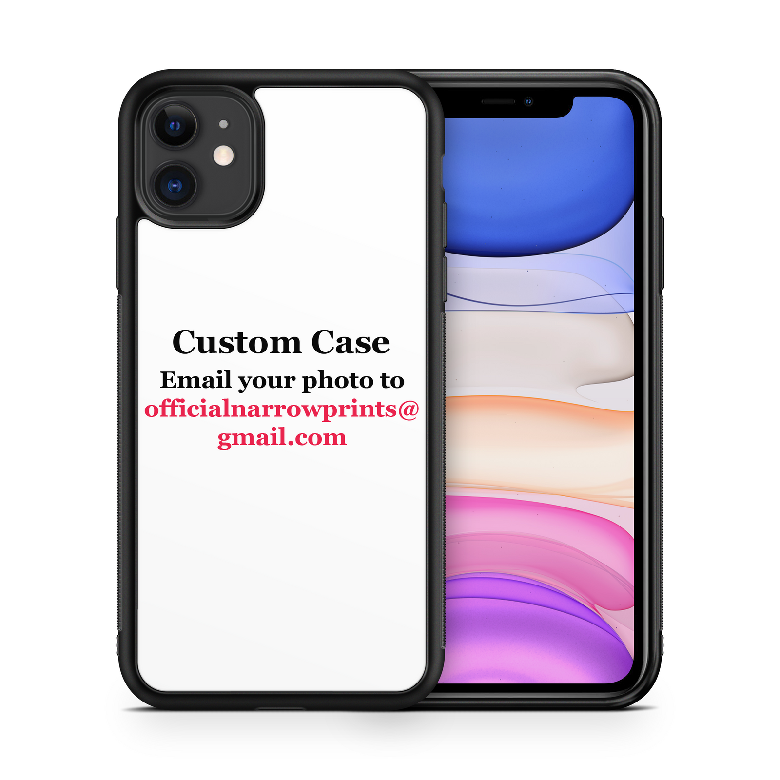 "YOUR CUSTOM DESIGN" IPHONE CASE Official Narrow